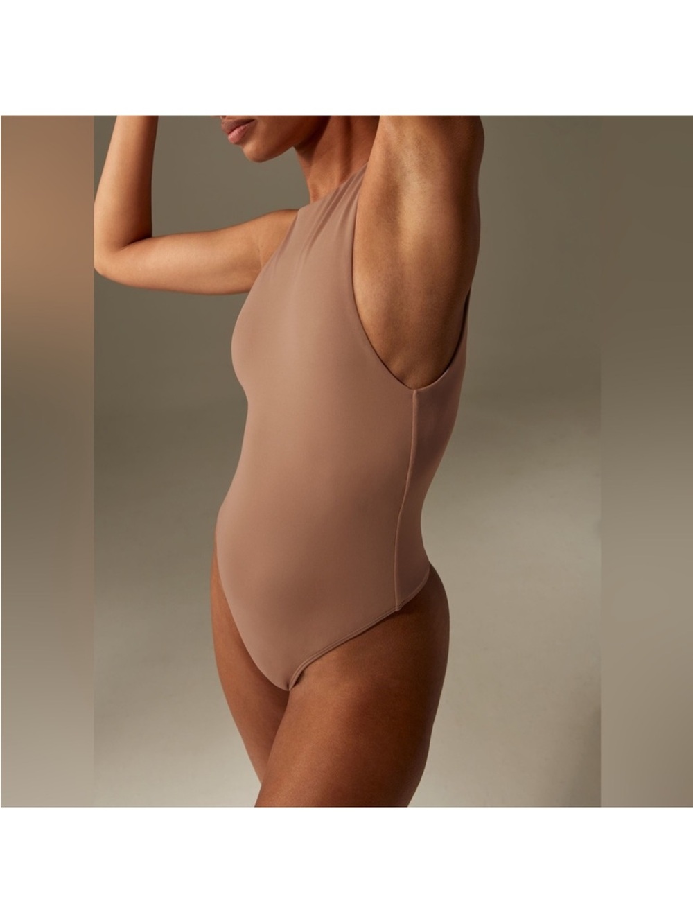Aritzia Babaton Contour '90s Bodysuit Tan Bodysuit XS